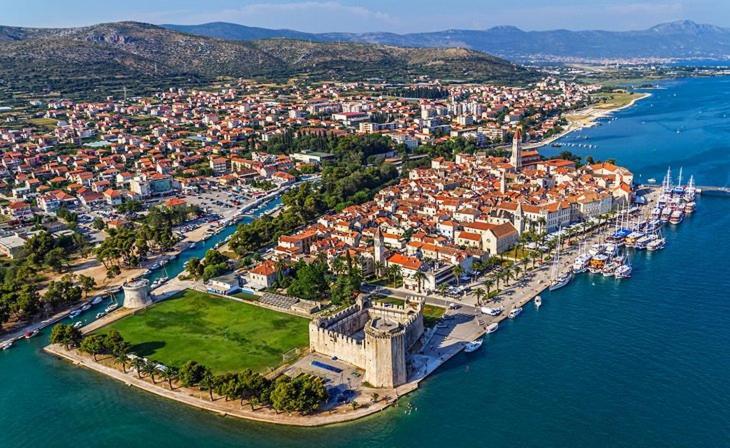 Orange Tree Garden Apartman Trogir Kültér fotó